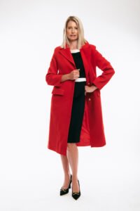 Long coat Bianca Red