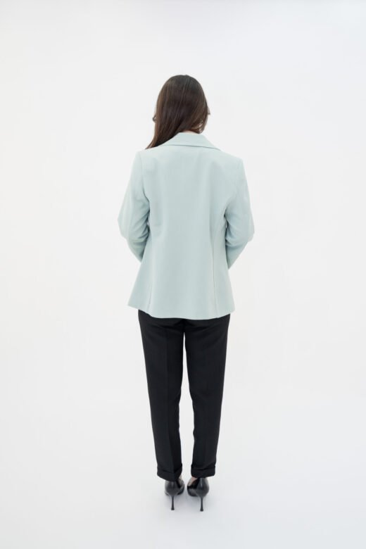 Jacket 3/4sleeve 1 button pal Mint - Image 5