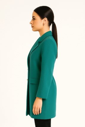Alternative view of Coat Nora Dark Green