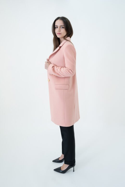 Coat Nora Light Pink - Image 3