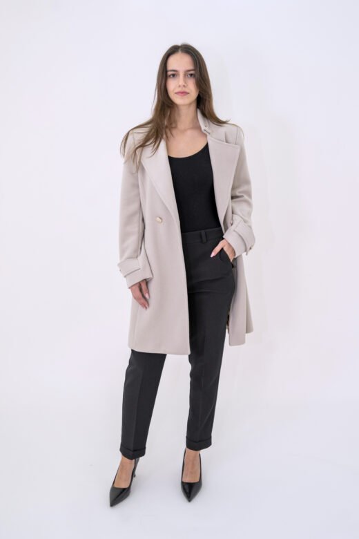 Overcoat Jenny Ecru - Image 4
