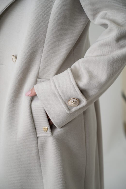 Overcoat Jenny Ecru - Image 6