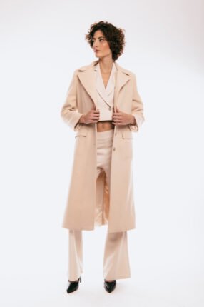 Long coat Bianca Cream