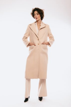 Alternative view of Long coat Bianca Cream