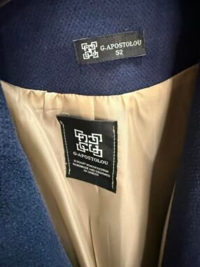 Alternative view of Coat Nora Dark Blue