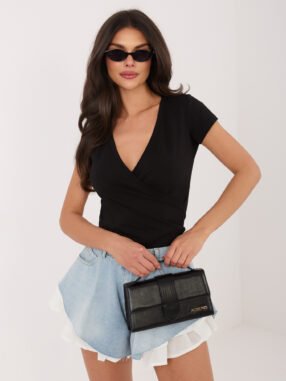 Black envelope t-shirt